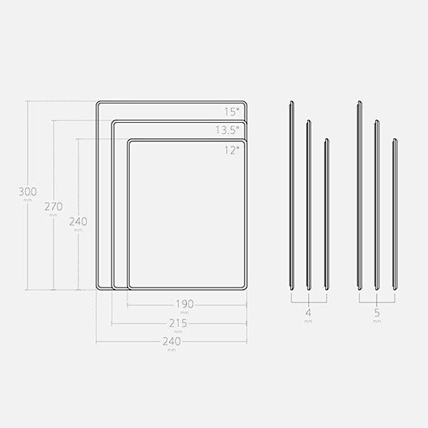 iQunix Aluminum Mouse Pad for Macbook(Sliver) - Nest of Design