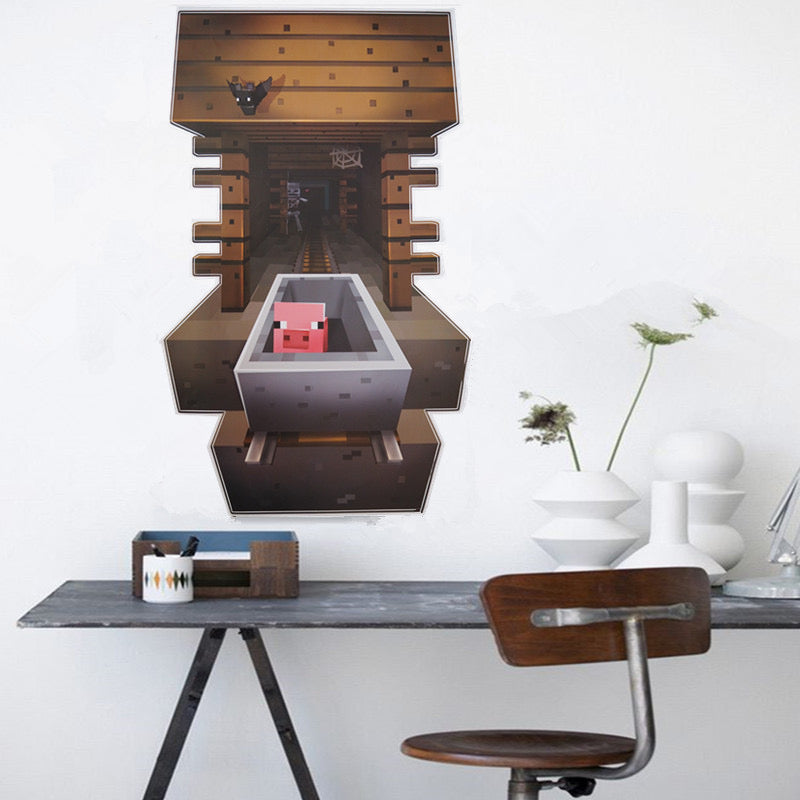 Copy of 3D Minecraft Pig Miner - Nest of Design