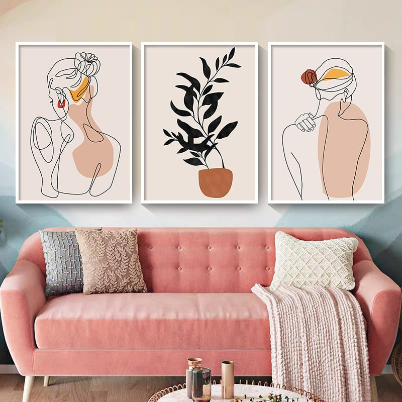 Abstract Art Wall Poster - Nest of Design