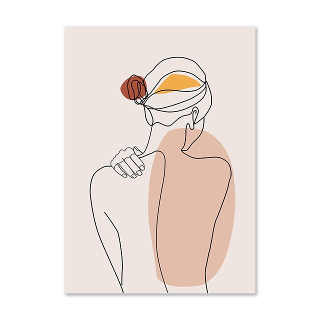 Abstract Art Wall Poster - Nest of Design