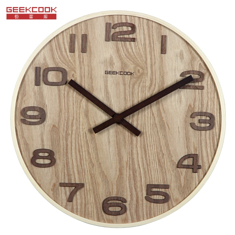 GeekCook Vintage Large 3D Wall Clock - Nest of Design