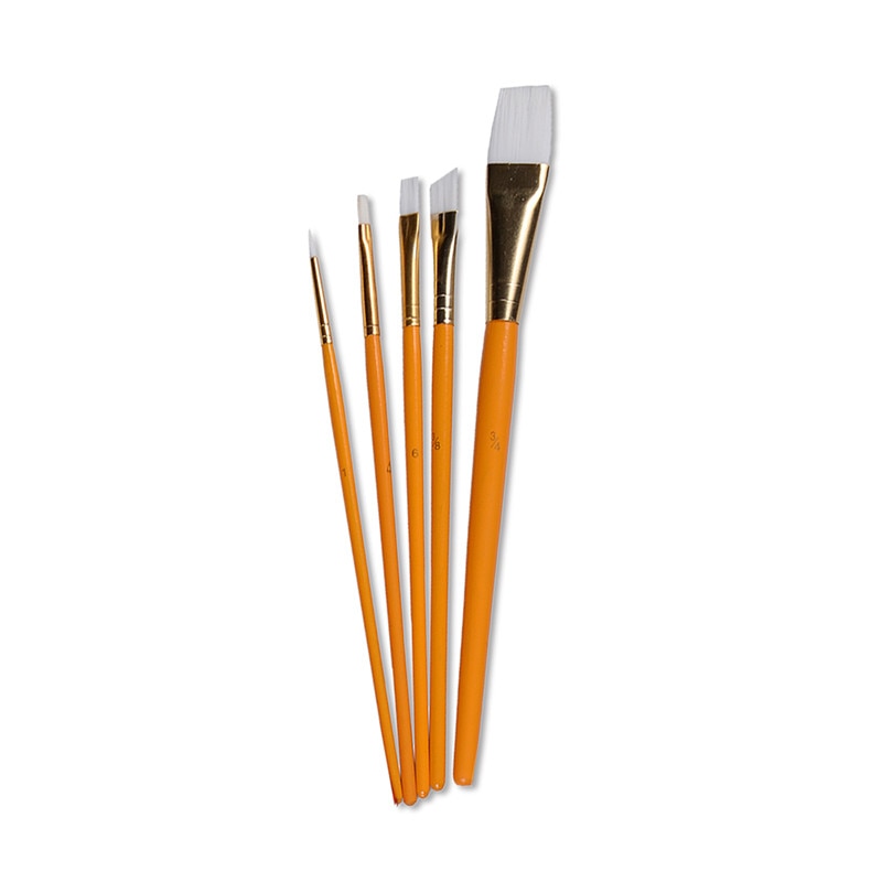 Starter Paint Brush Set Kit 25-piece Assorted Sizes - Nest of Design