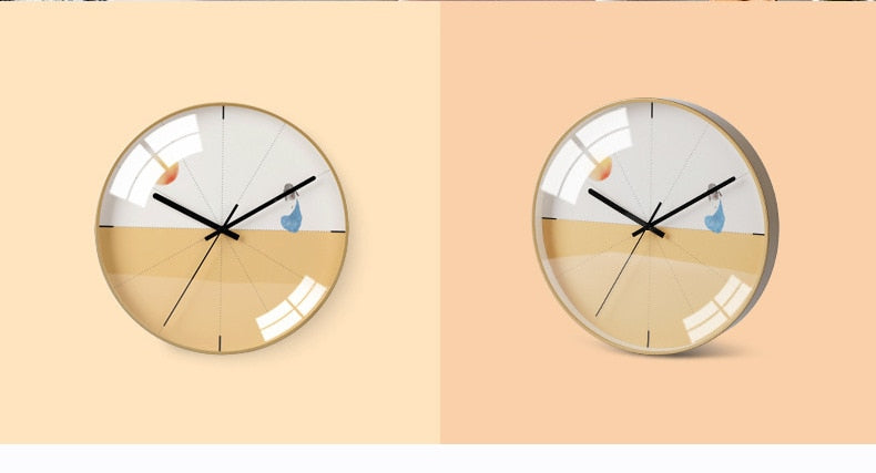 GeekCook Carton Living Room Wall Clock - Nest of Design