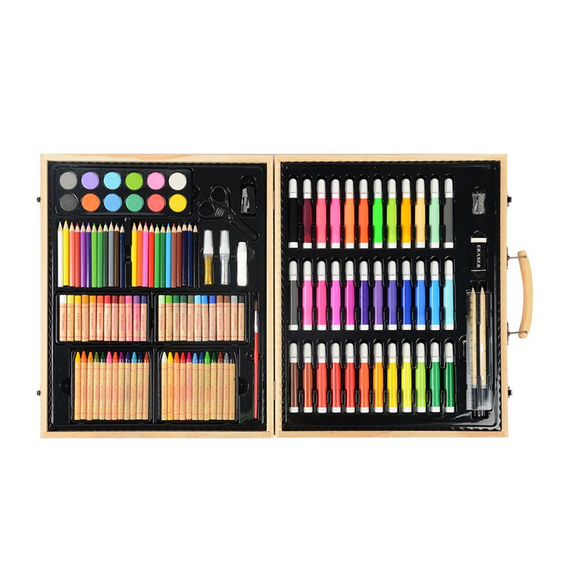 132piece Art Set Inspiration Art Case Coloring Set Deluxe Professional  Color Set