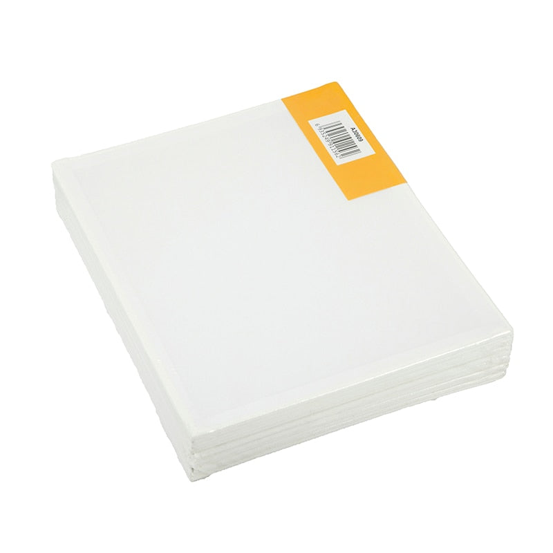 CONDA 12-Pcs Acid Free 20x25.4cm Canvas Board (White) - Nest of Design