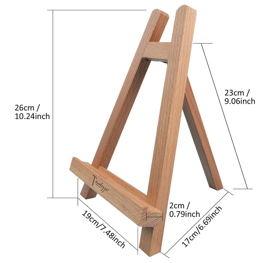 Tavolozza Tabletop Beechwood A-Frame Easel Stand - Nest of Design