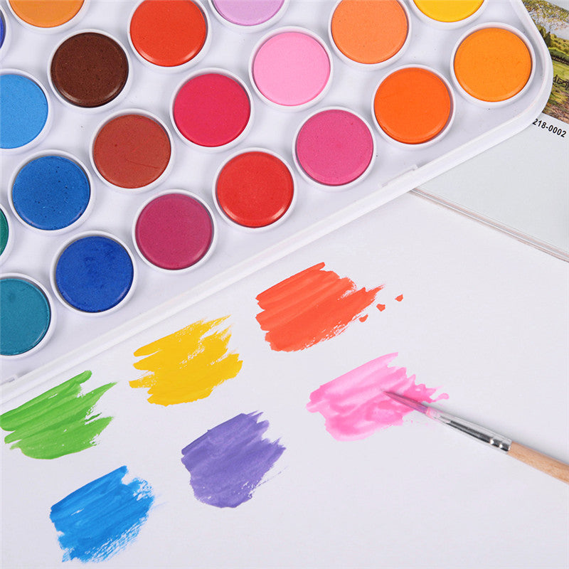 Conda 36 Colors Solid Watercolor Painting Pigment - Nest of Design