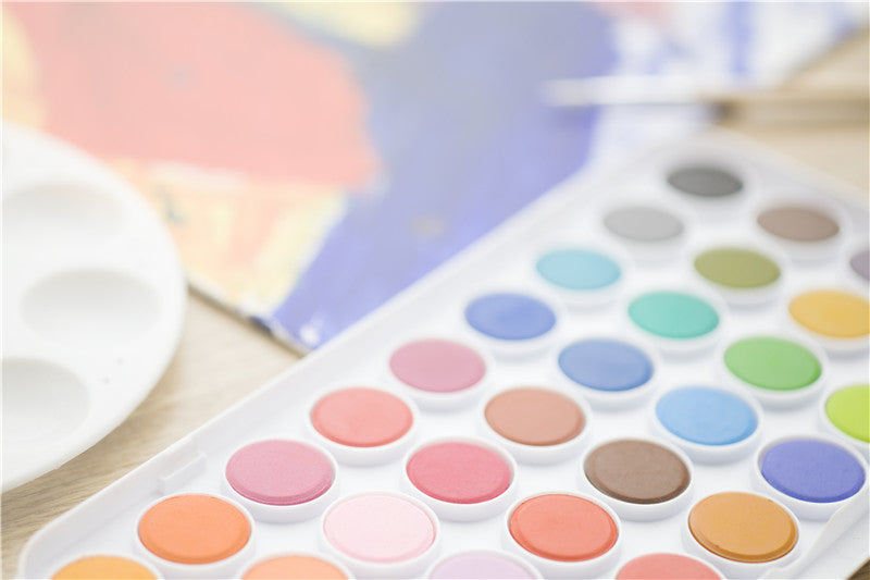 Conda 36 Colors Solid Watercolor Painting Pigment - Nest of Design