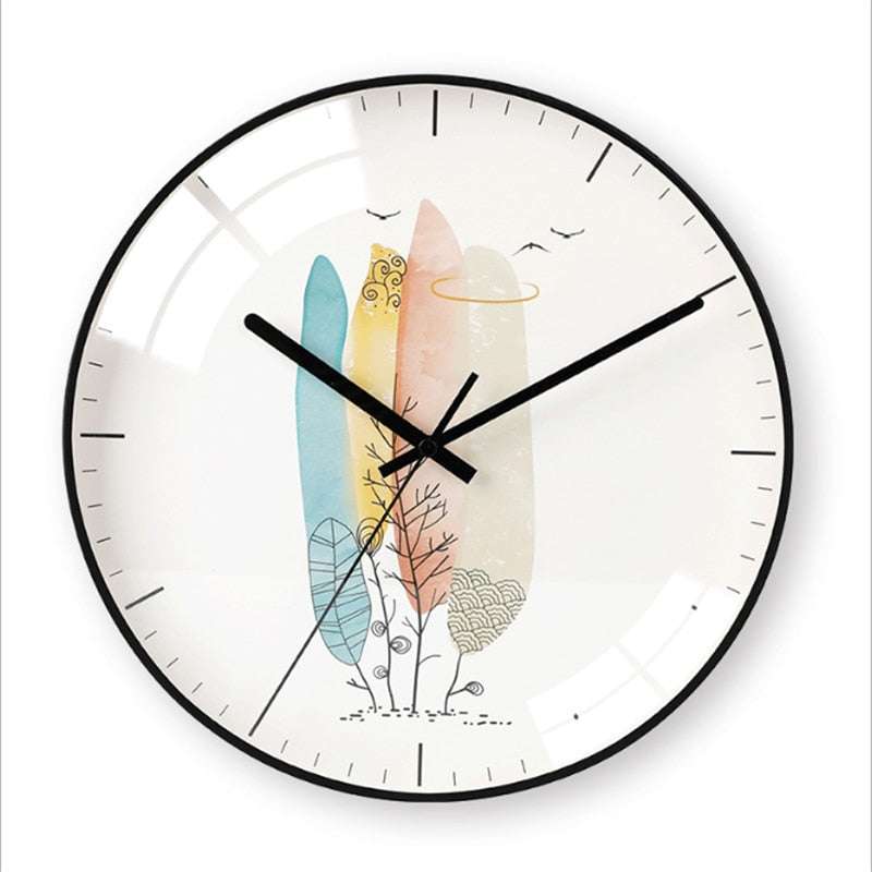 GeekCook Carton Living Room Wall Clock - Nest of Design