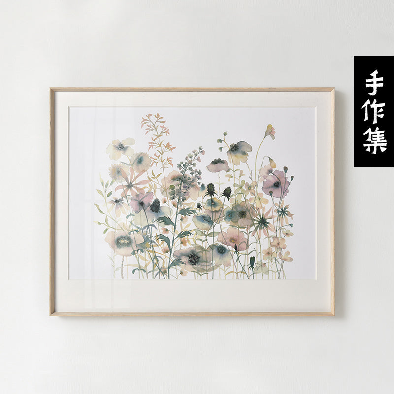 PRESSMATTER Choi Siqun Silkscreen Prints "Qing Yun" Bedroom Studio Decorative Painting - Nest of Design