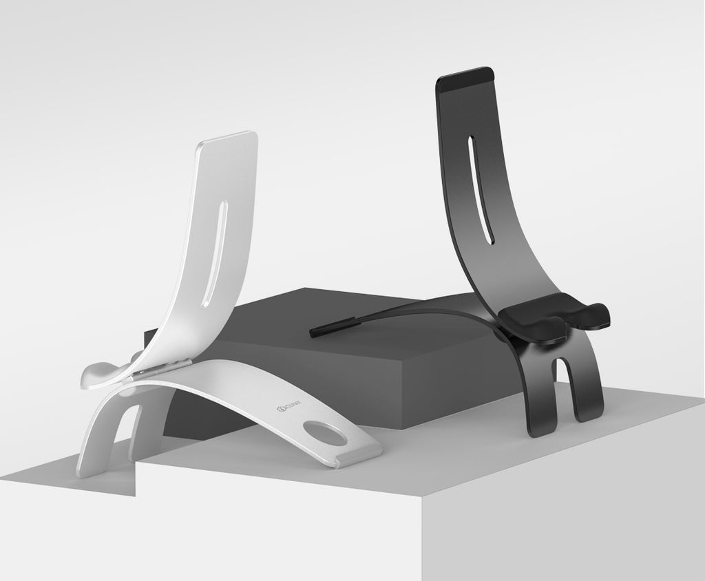 iQunix iPhone mobile phone bracket multi-angle adjustment lazy desktop aluminum alloy multifunctional bedside live cast bracket - Nest of Design