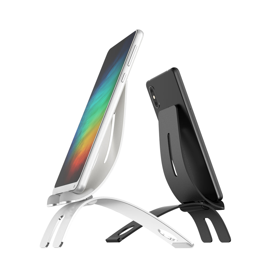 iQunix iPhone mobile phone bracket multi-angle adjustment lazy desktop aluminum alloy multifunctional bedside live cast bracket - Nest of Design