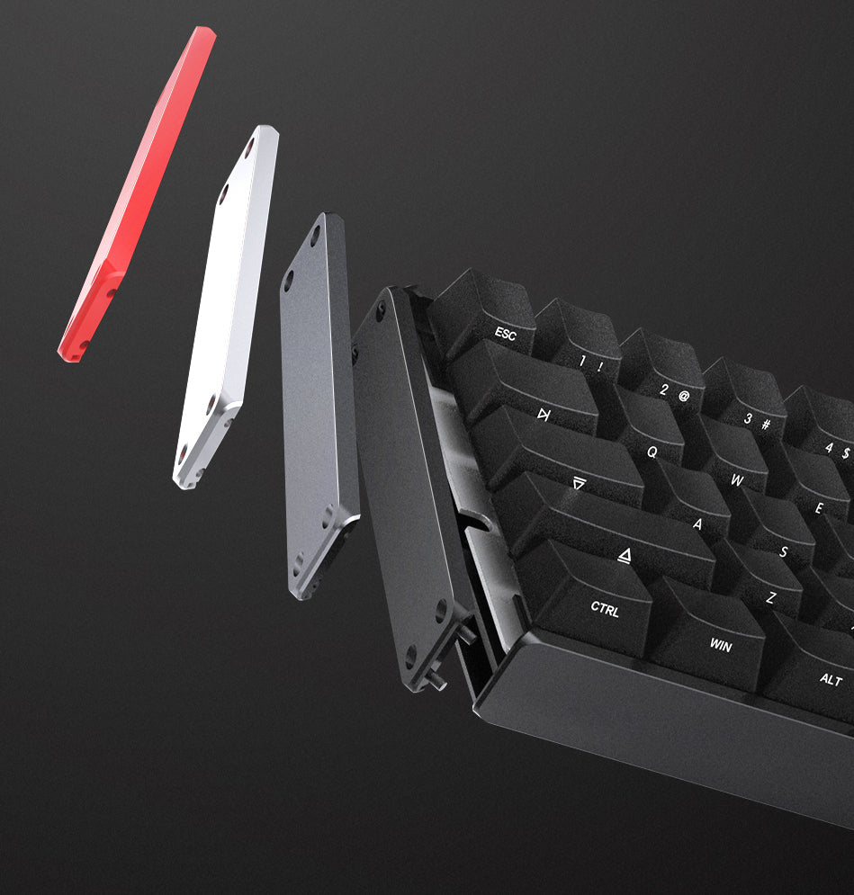 iQunix F60W wired mechanical keyboard 60% metal shell full key no punch PBT key cap cherry axis - Nest of Design