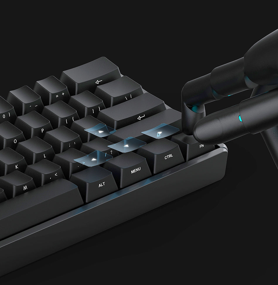 iQunix F60W wired mechanical keyboard 60% metal shell full key no punch PBT key cap cherry axis - Nest of Design