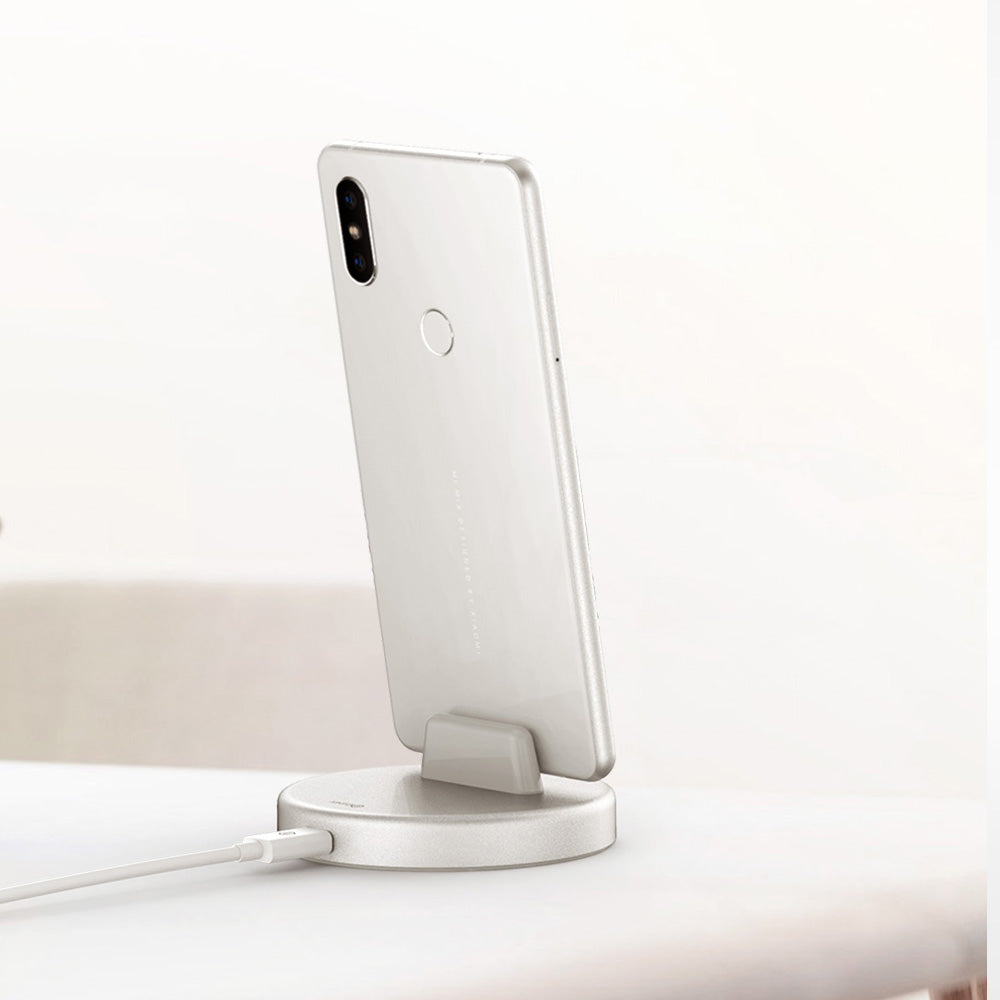 iQunix Panki mobile phone charging stand Android aluminum alloy charger base One-handed plug-in Type-C version - Nest of Design