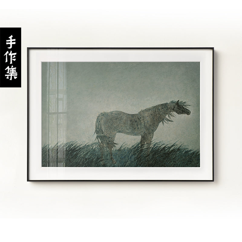 PRESSMATTER Yin Yuning "Horse" Study Entrance Decorative Painting - Nest of Design