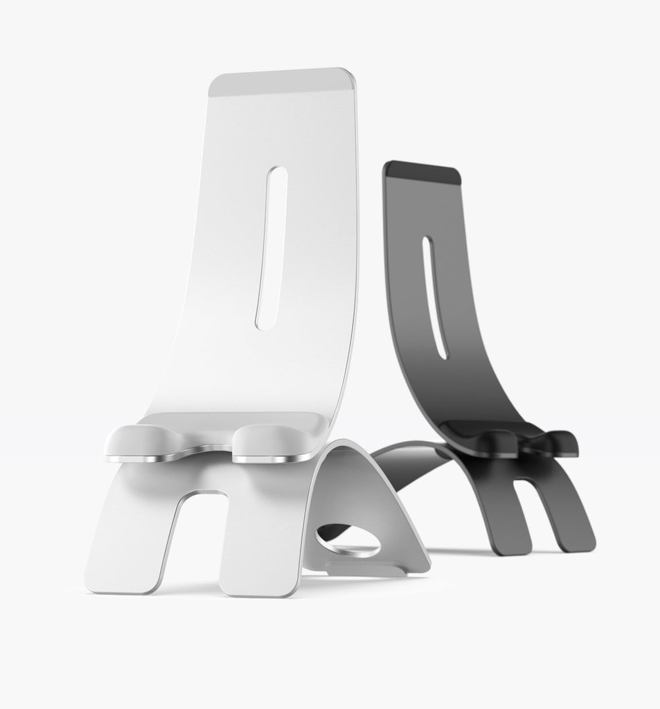 iQunix iPhone mobile phone bracket multi-angle adjustment lazy desktop aluminum alloy multifunctional bedside live cast bracket - Nest of Design