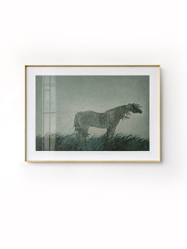 PRESSMATTER Yin Yuning "Horse" Study Entrance Decorative Painting - Nest of Design