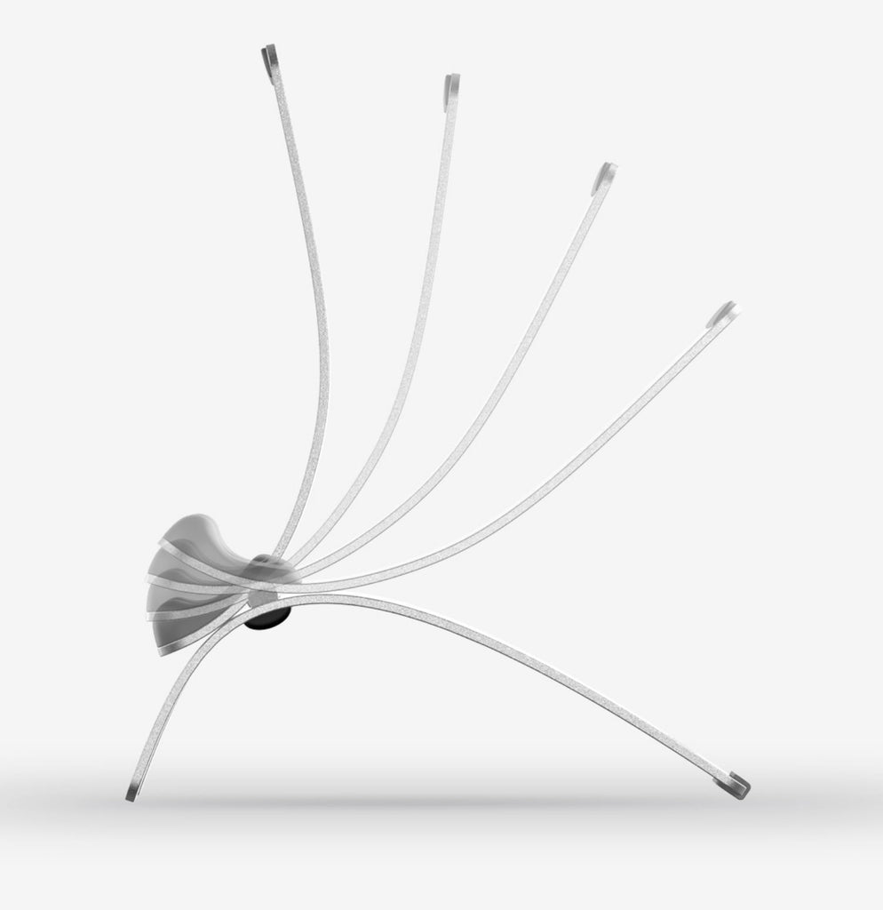 iQunix iPhone mobile phone bracket multi-angle adjustment lazy desktop aluminum alloy multifunctional bedside live cast bracket - Nest of Design