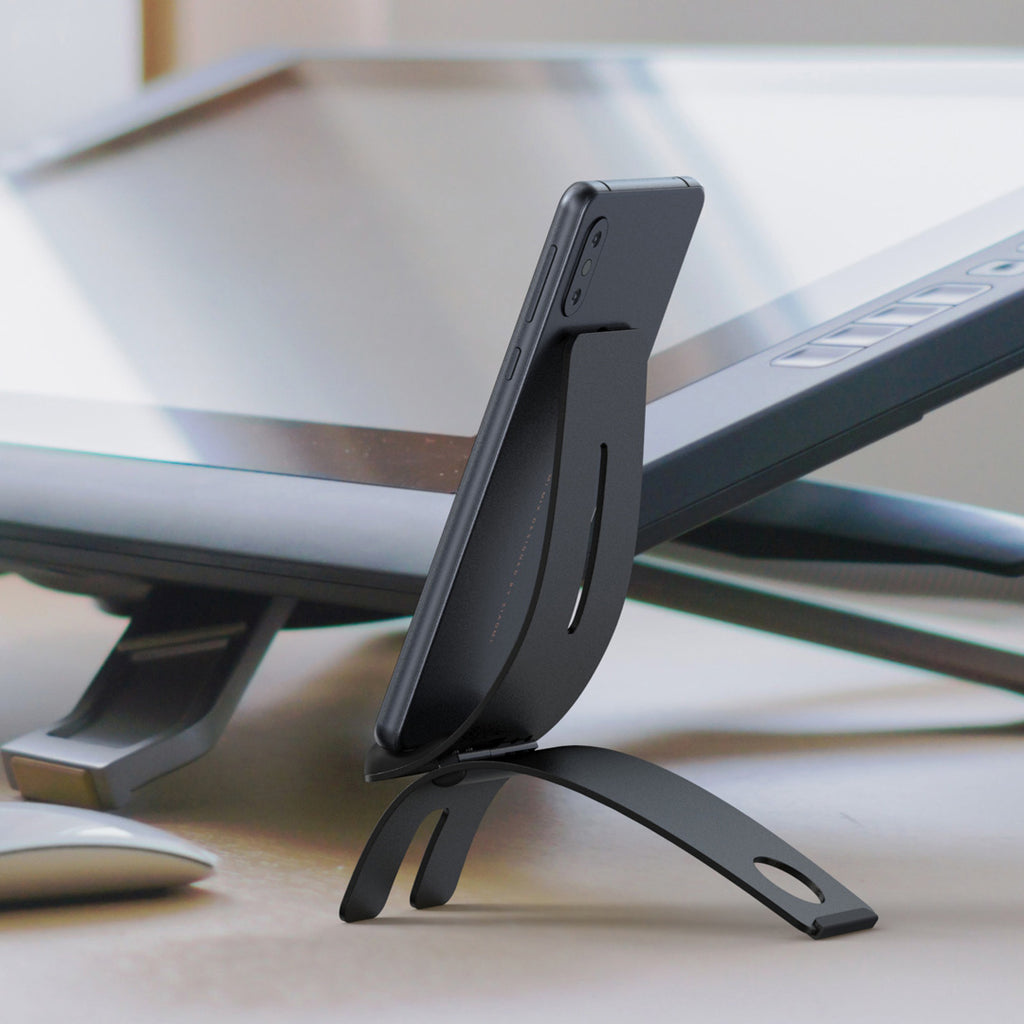 iQunix iPhone mobile phone bracket multi-angle adjustment lazy desktop aluminum alloy multifunctional bedside live cast bracket - Nest of Design