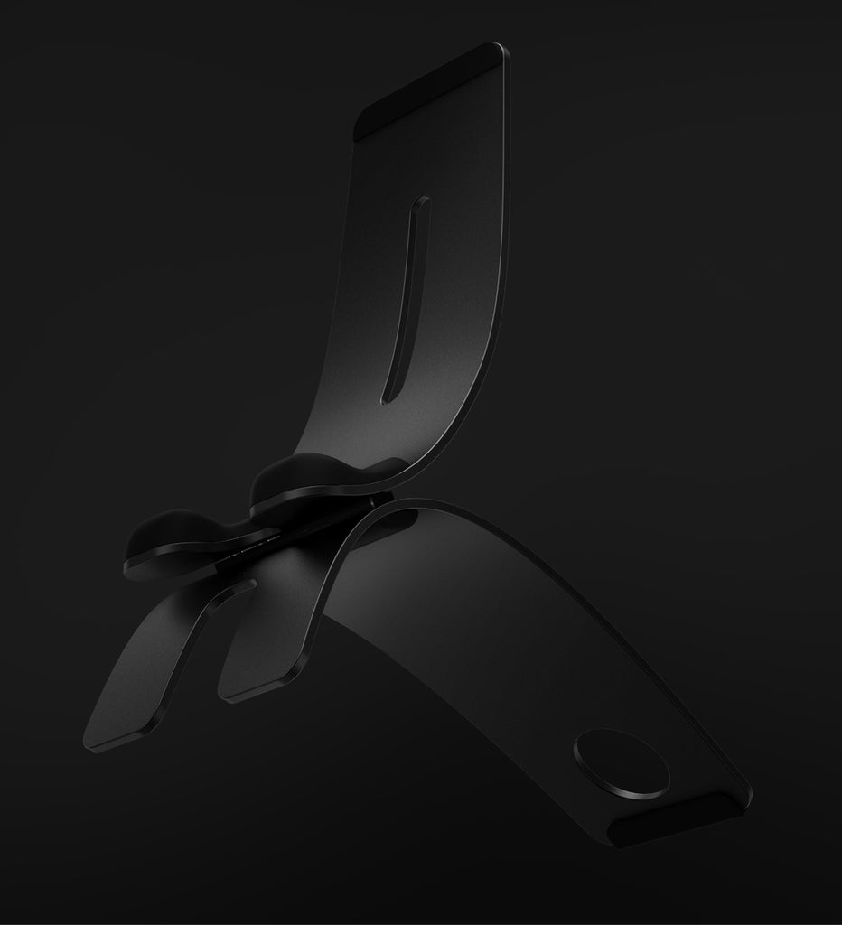 iQunix iPhone mobile phone bracket multi-angle adjustment lazy desktop aluminum alloy multifunctional bedside live cast bracket - Nest of Design