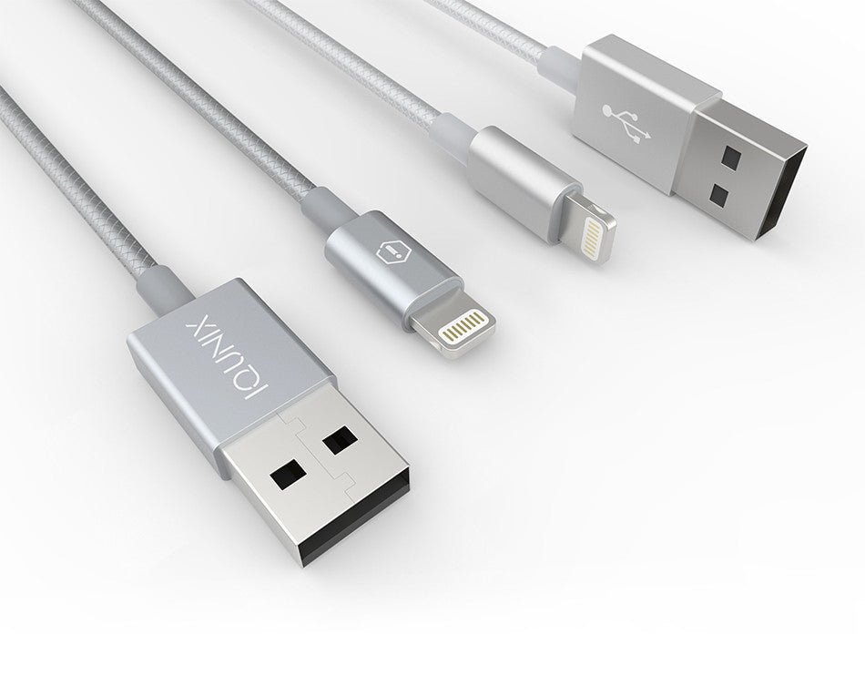 iQunix Apple MFI Certified Lightning to USB Cable (1 m) - Nest of Design