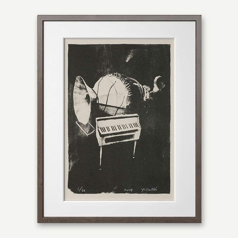 PRESSMATTER Kin Wai Lithograph "Le Device" Series Bedroom Living Room Decorative Painting - Nest of Design