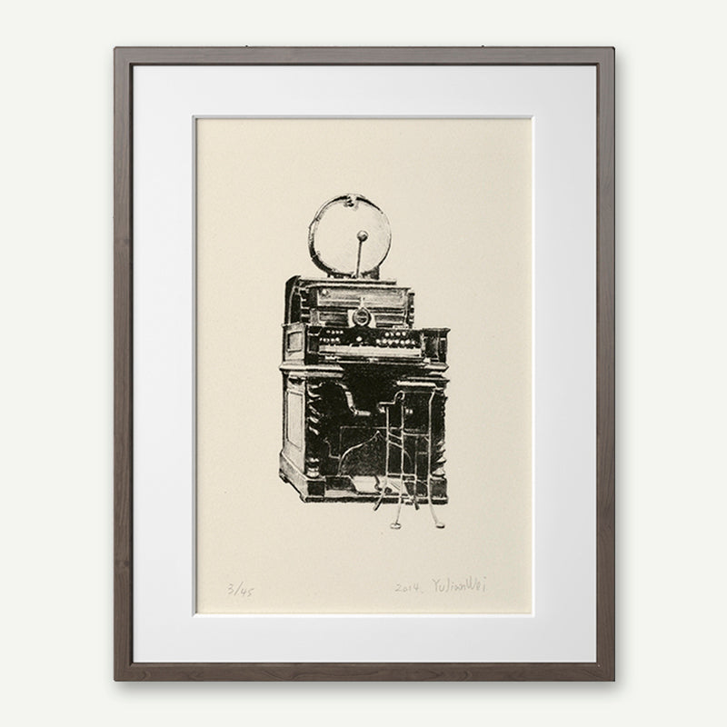 PRESSMATTER Kin Wai Lithograph "Le Device" Series Bedroom Living Room Decorative Painting - Nest of Design