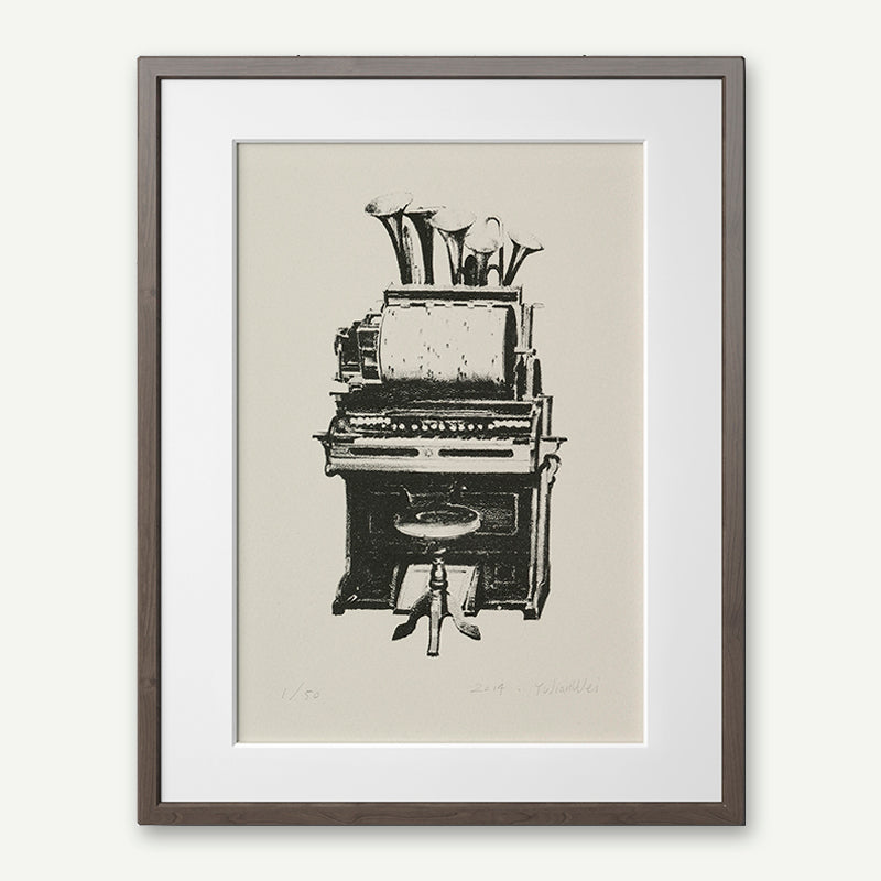 PRESSMATTER Kin Wai Lithograph "Le Device" Series Bedroom Living Room Decorative Painting - Nest of Design