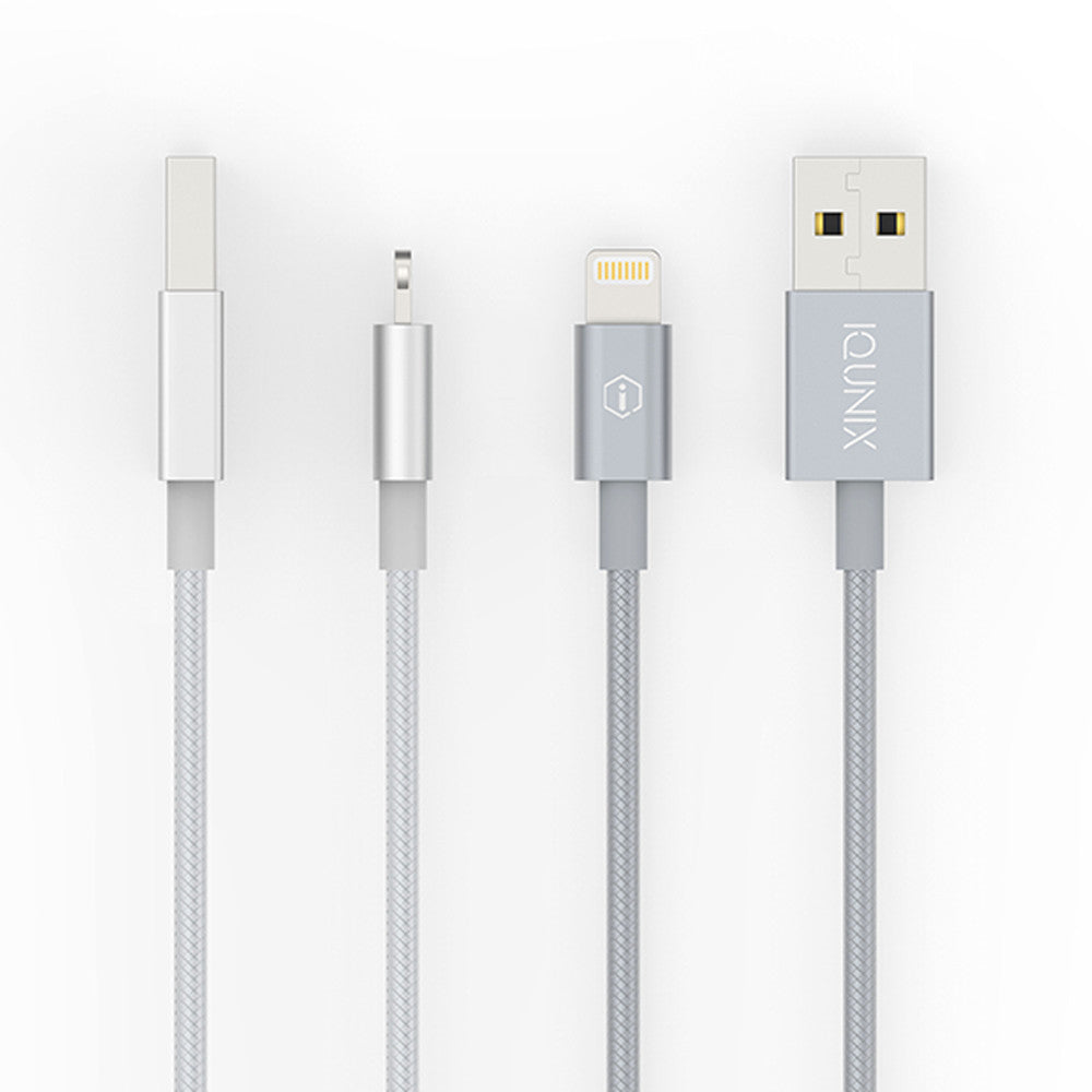 iQunix Apple MFI Certified Lightning to USB Cable (1 m) - Nest of Design