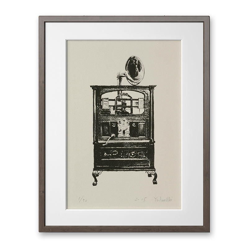 PRESSMATTER Kin Wai Lithograph "Le Device" Series Bedroom Living Room Decorative Painting - Nest of Design