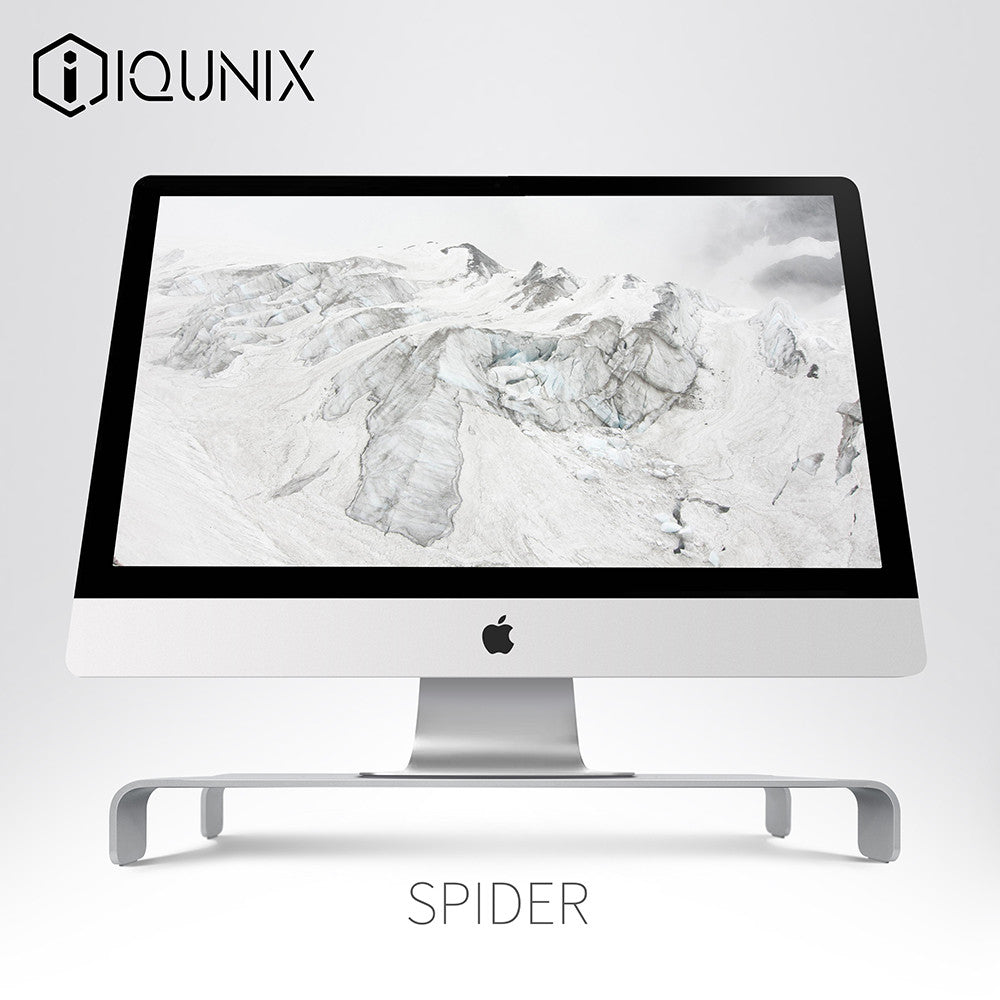 iQunix Spider Aluminum Computer Monitor Stand for Apple iMac - Nest of Design