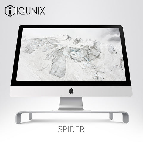 iQunix Spider Aluminum Computer Monitor Stand for Apple iMac - Nest of Design