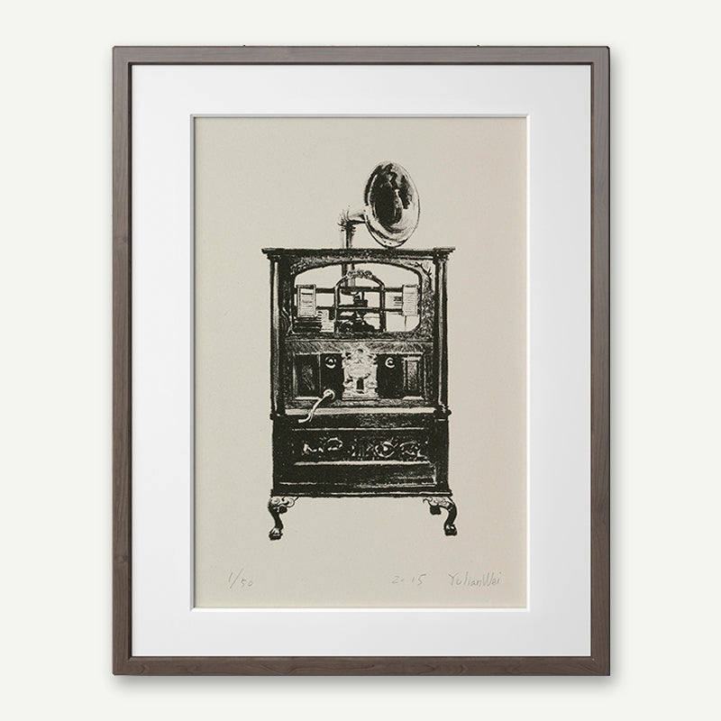 PRESSMATTER Kin Wai Lithograph "Le Device" Series Bedroom Living Room Decorative Painting - Nest of Design